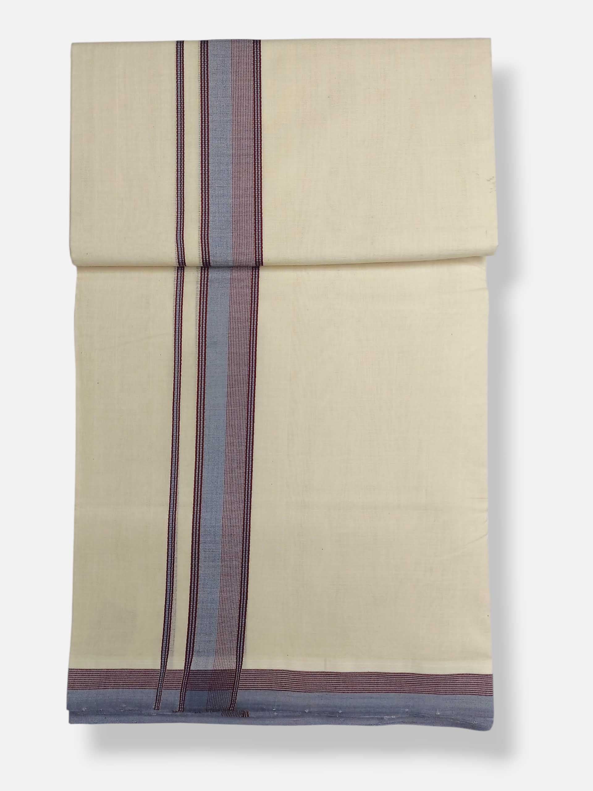 Kerala Premium Balaramapuram Handloom Dhoti/Mundu for Men