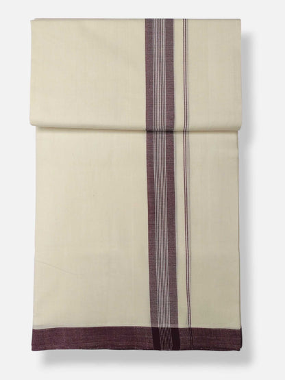 Kerala Premium Balaramapuram Handloom Dhoti/Mundu for Men
