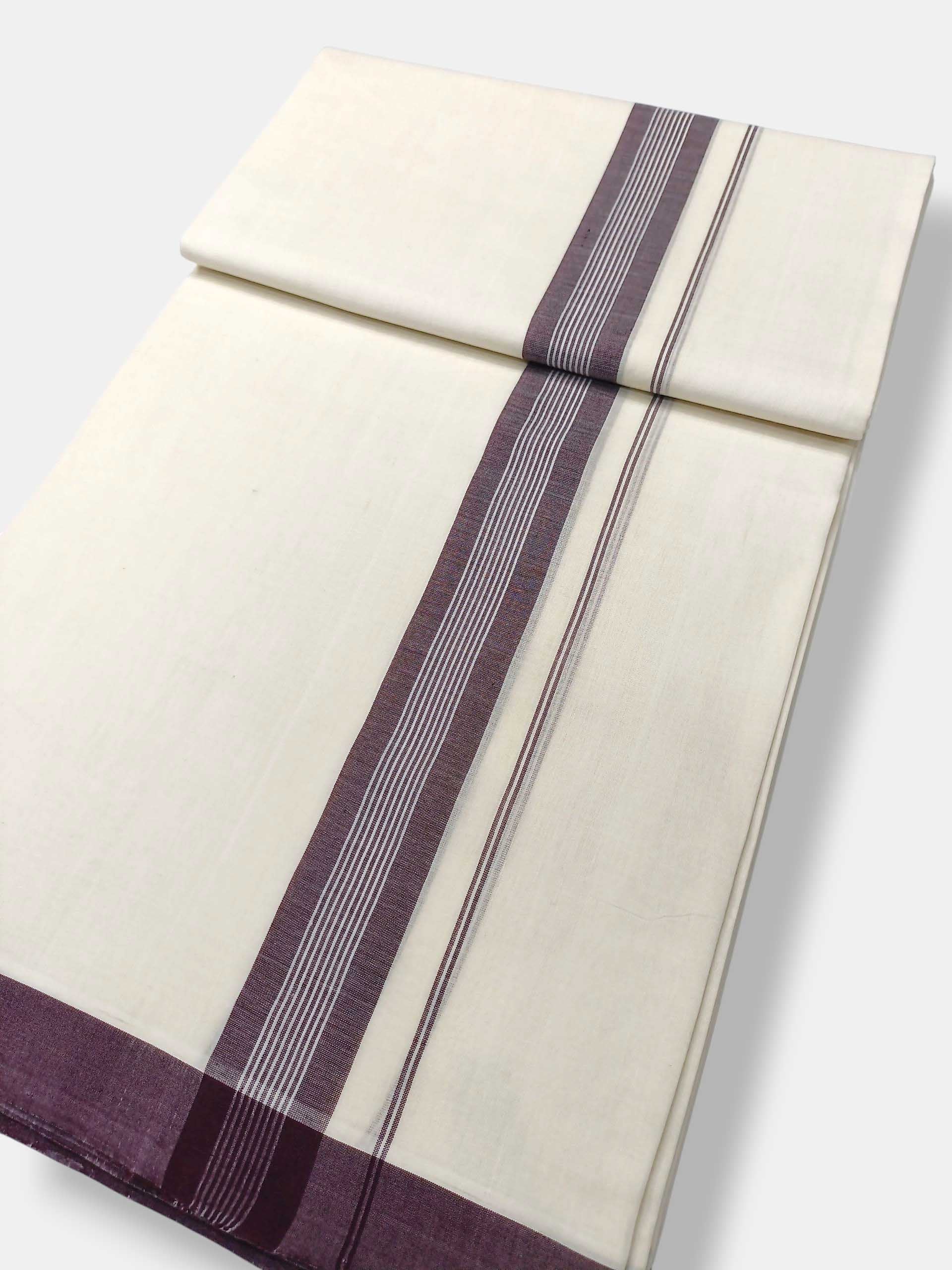 Kerala Premium Balaramapuram Handloom Dhoti/Mundu for Men
