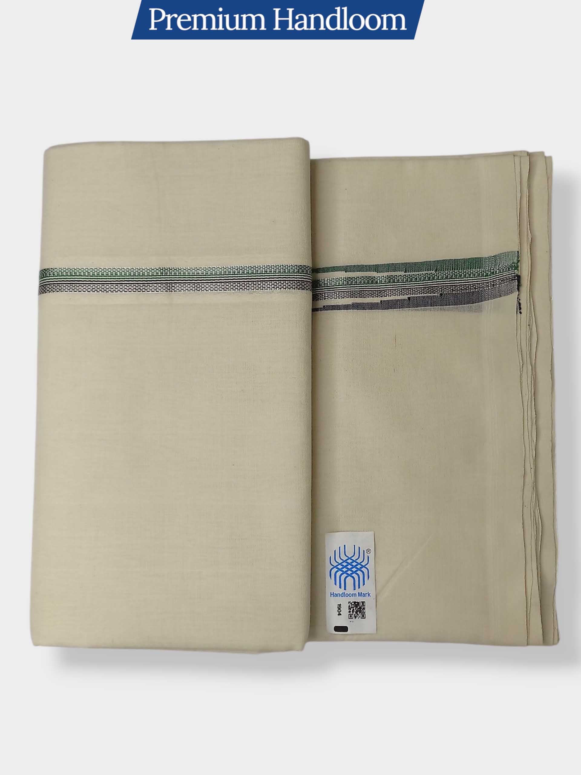 Kerala Premium Balaramapuram Handloom Dhoti/Mundu for Men