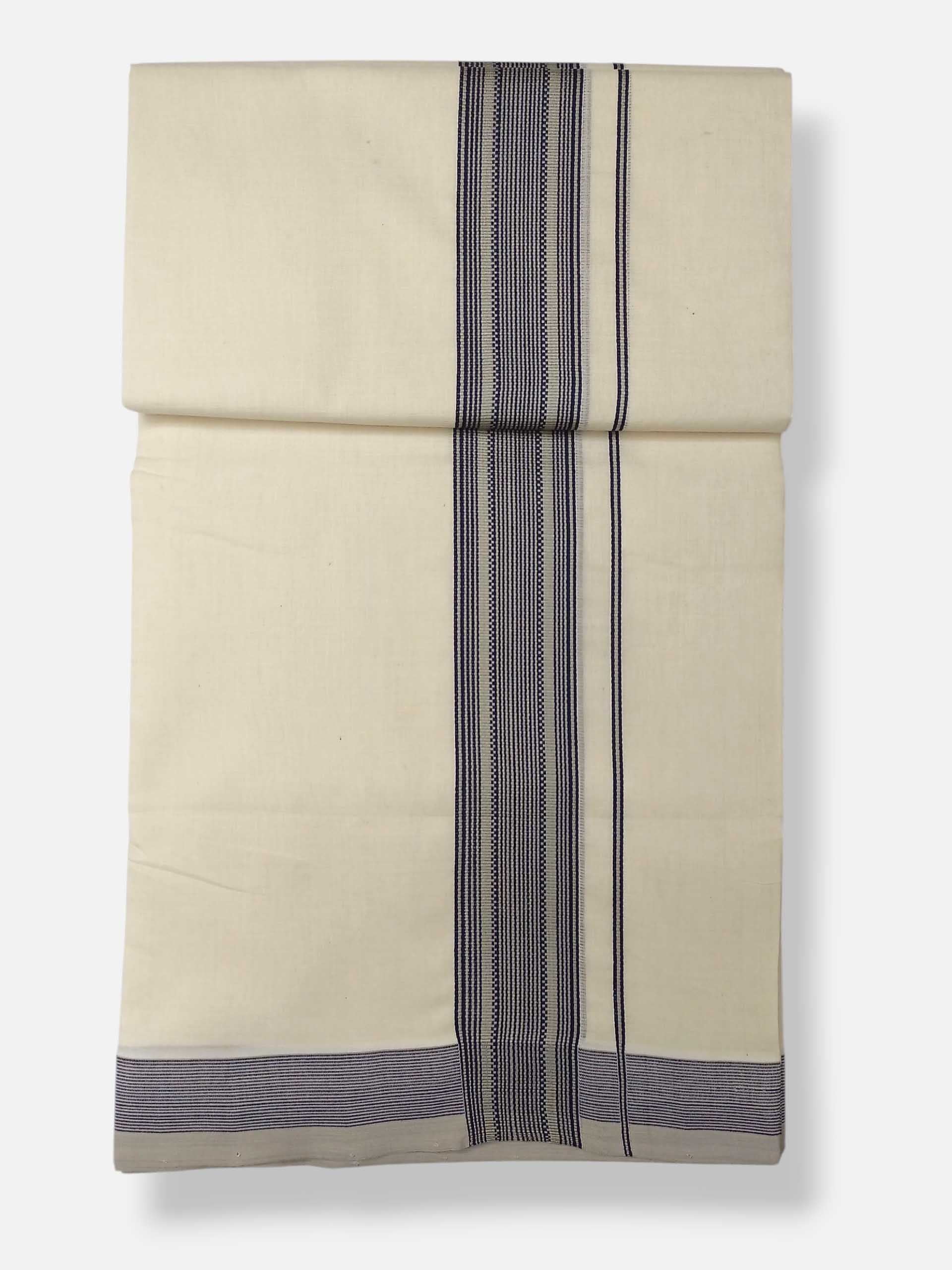 Kerala Premium Balaramapuram Handloom Dhoti/Mundu for Men