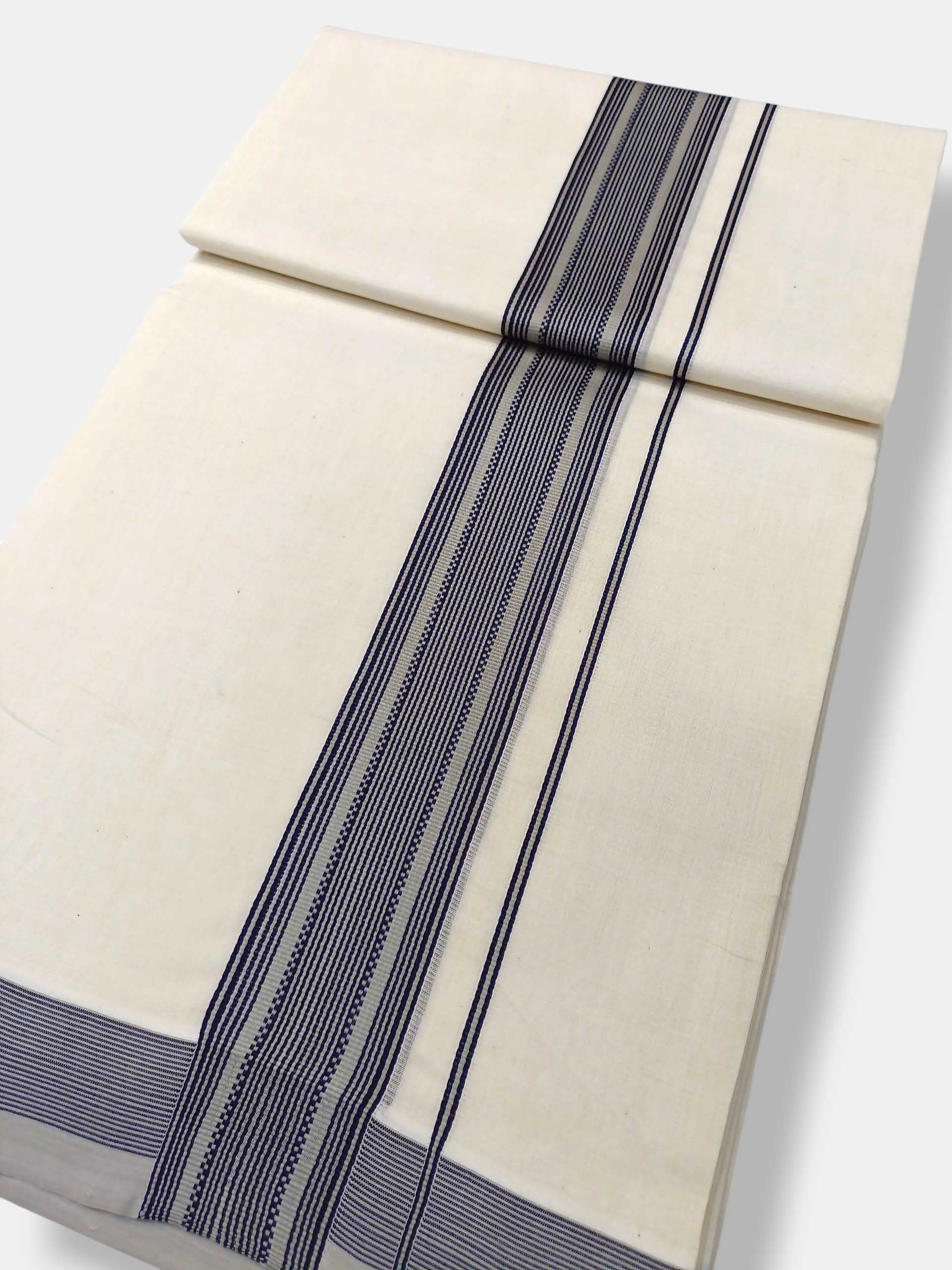 Kerala Premium Balaramapuram Handloom Dhoti/Mundu for Men