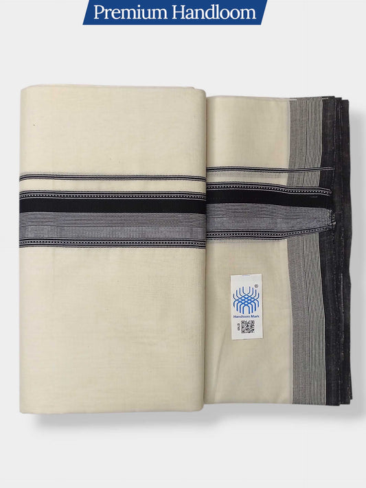 Kerala Premium Balaramapuram Handloom Dhoti/Mundu for Men