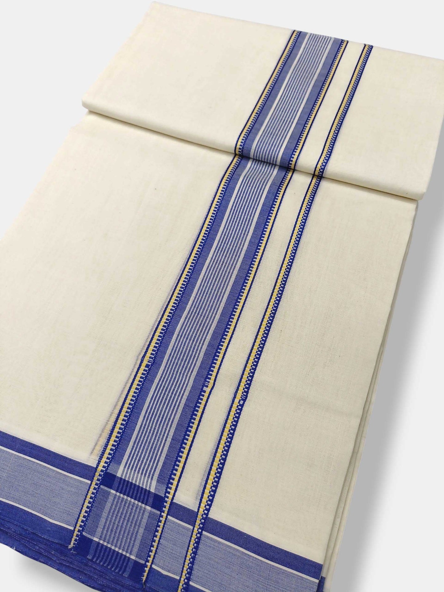 Kerala Premium Balaramapuram Handloom Dhoti/Mundu for Men