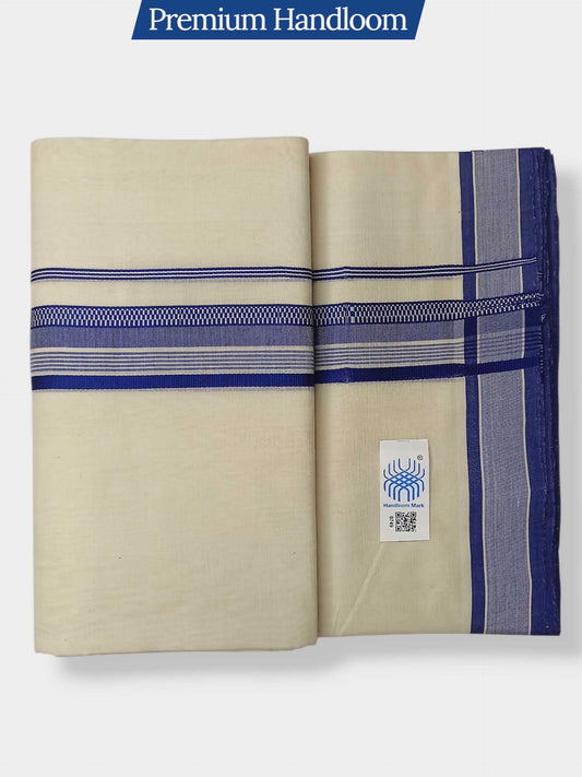 Kerala Premium Balaramapuram Handloom Dhoti/Mundu for Men