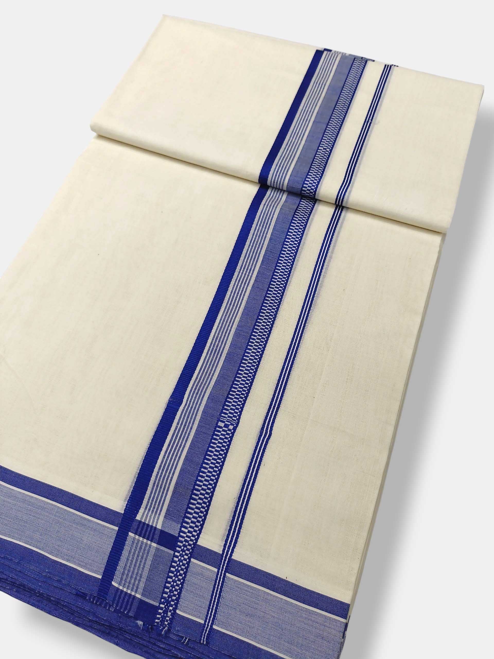 Kerala Premium Balaramapuram Handloom Dhoti/Mundu for Men