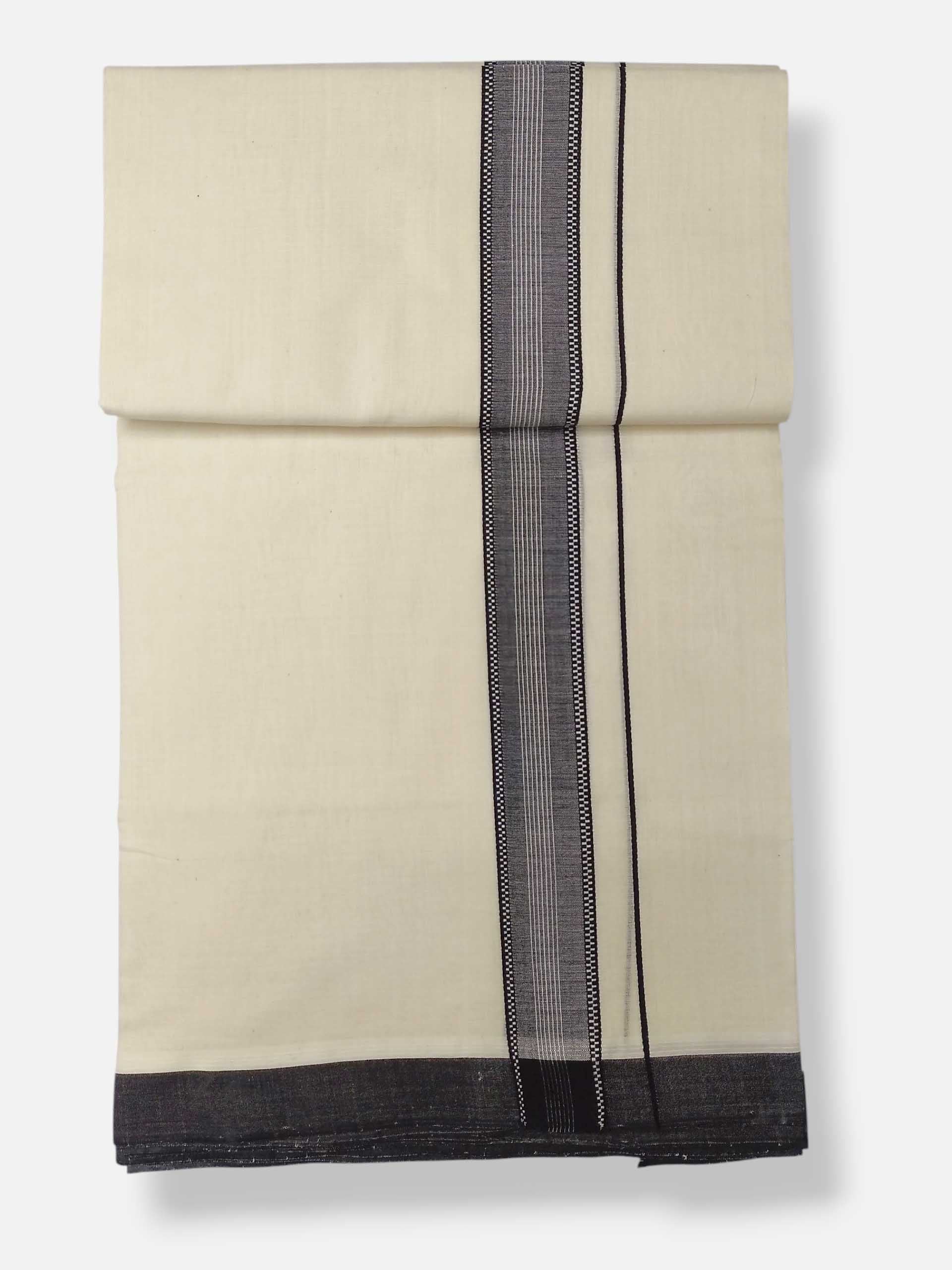 Kerala Premium Balaramapuram Handloom Dhoti/Mundu for Men