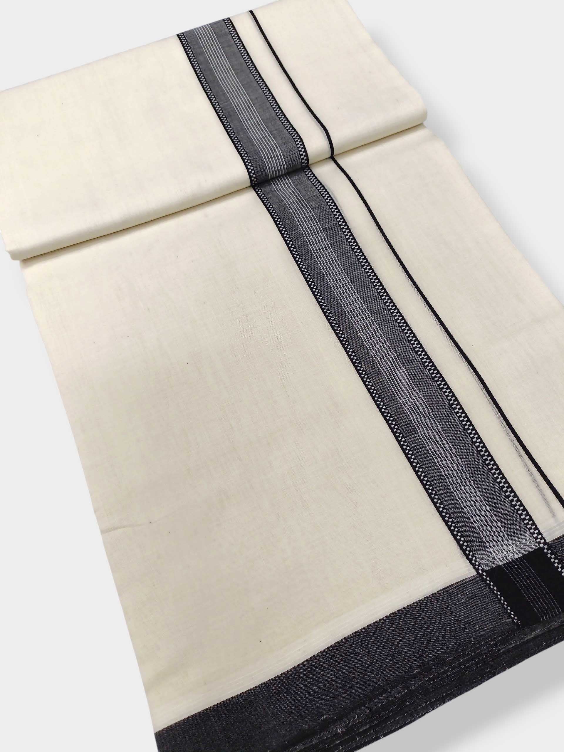 Kerala Premium Balaramapuram Handloom Dhoti/Mundu for Men