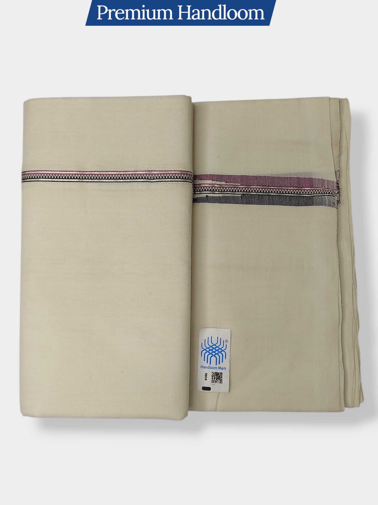 Kerala Premium Balaramapuram Handloom Dhoti/Mundu for Men