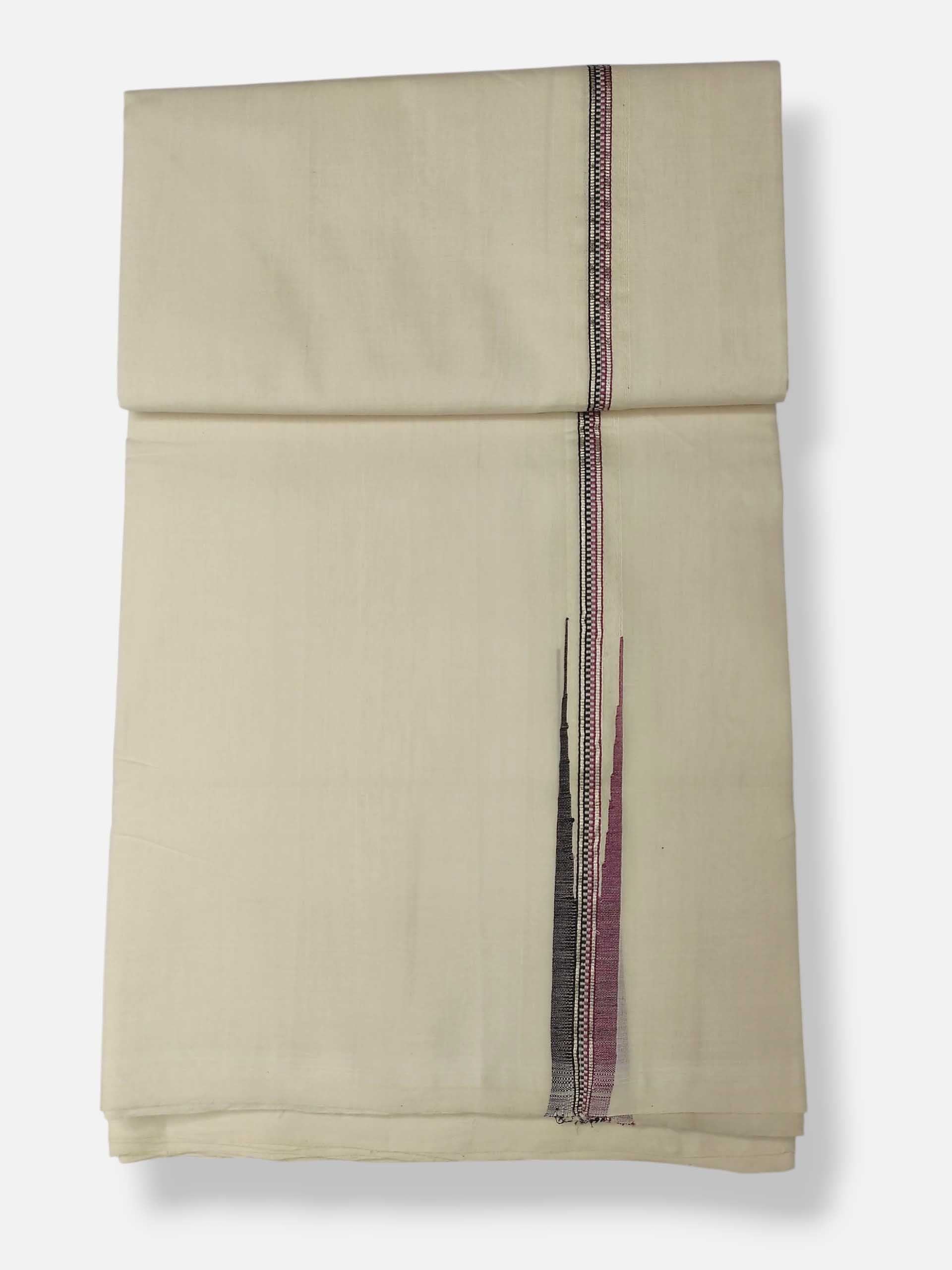 Kerala Premium Balaramapuram Handloom Dhoti/Mundu for Men