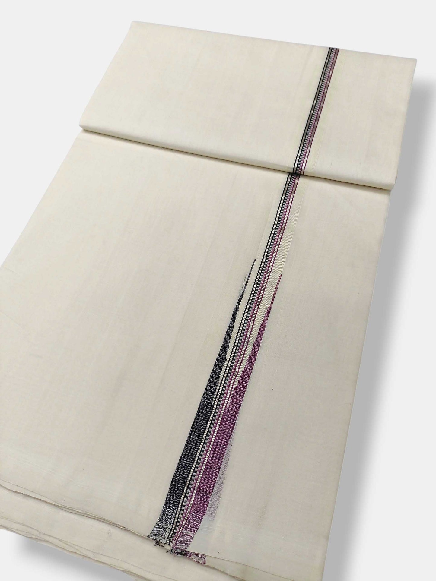 Kerala Premium Balaramapuram Handloom Dhoti/Mundu for Men