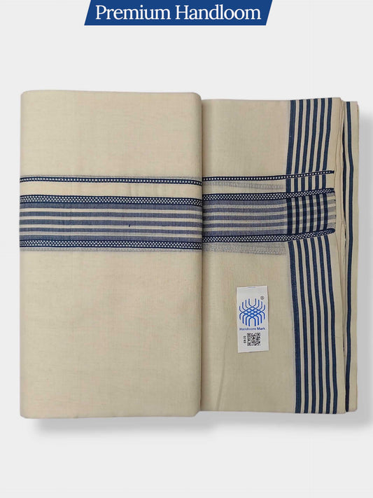 Kerala Premium Balaramapuram Handloom Dhoti/Mundu for Men