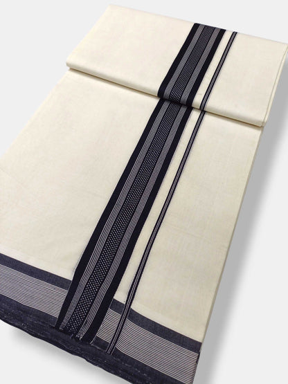 Kerala Premium Balaramapuram Handloom Dhoti/Mundu for Men
