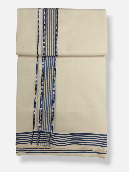 Kerala Premium Balaramapuram Handloom Dhoti/Mundu for Men