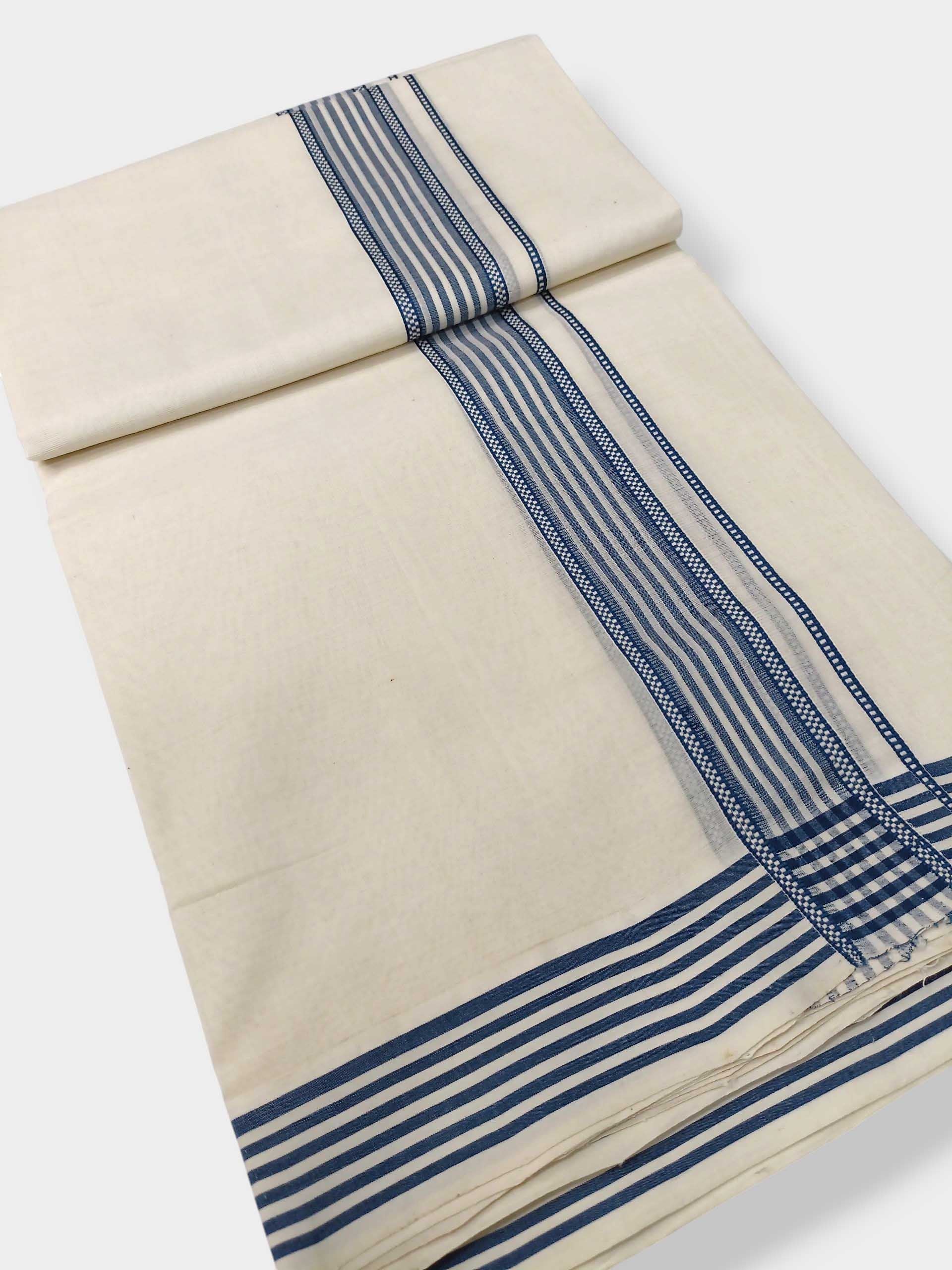 Kerala Premium Balaramapuram Handloom Dhoti/Mundu for Men