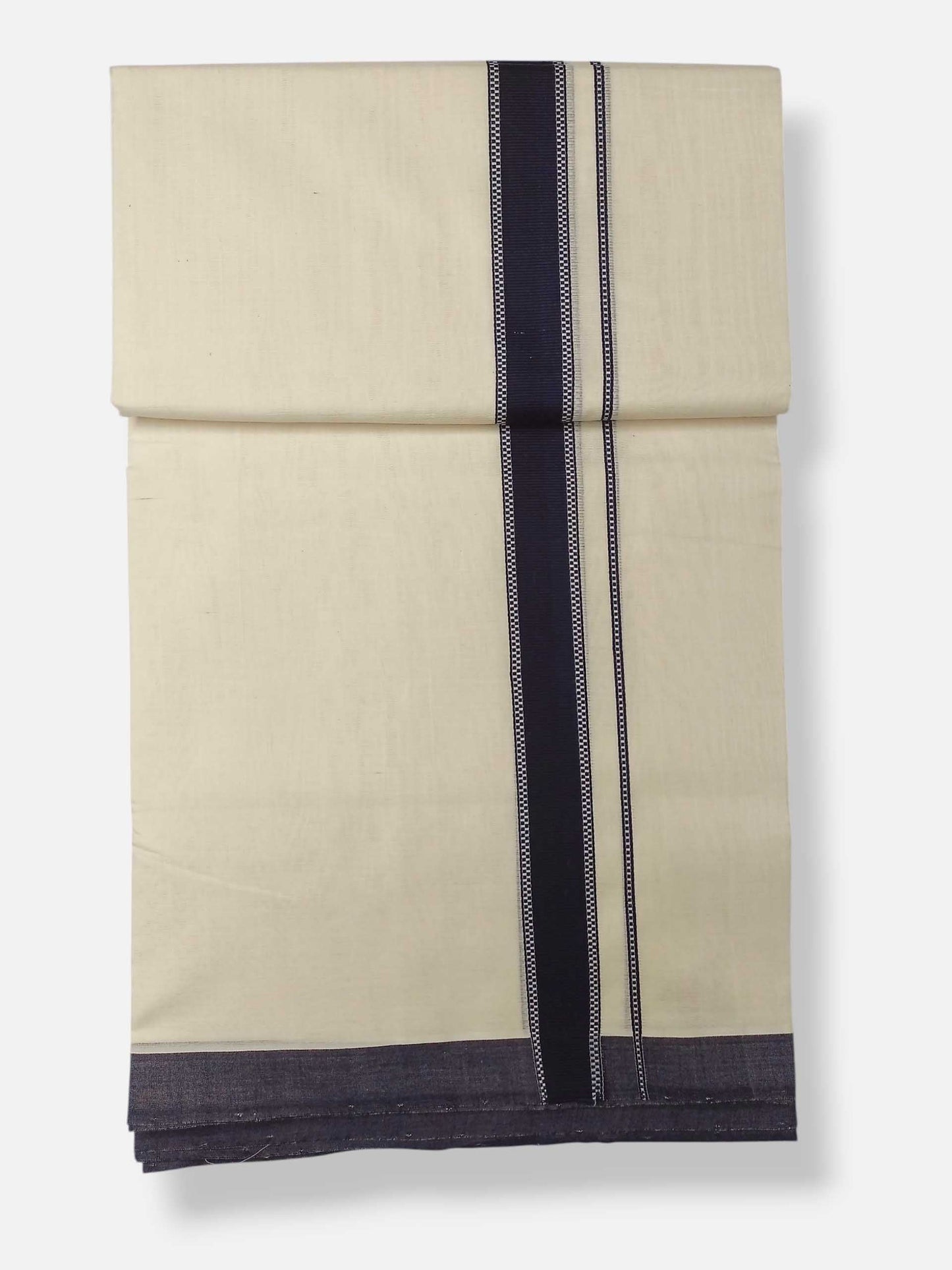 Kerala Premium Balaramapuram Handloom Dhoti/Mundu for Men