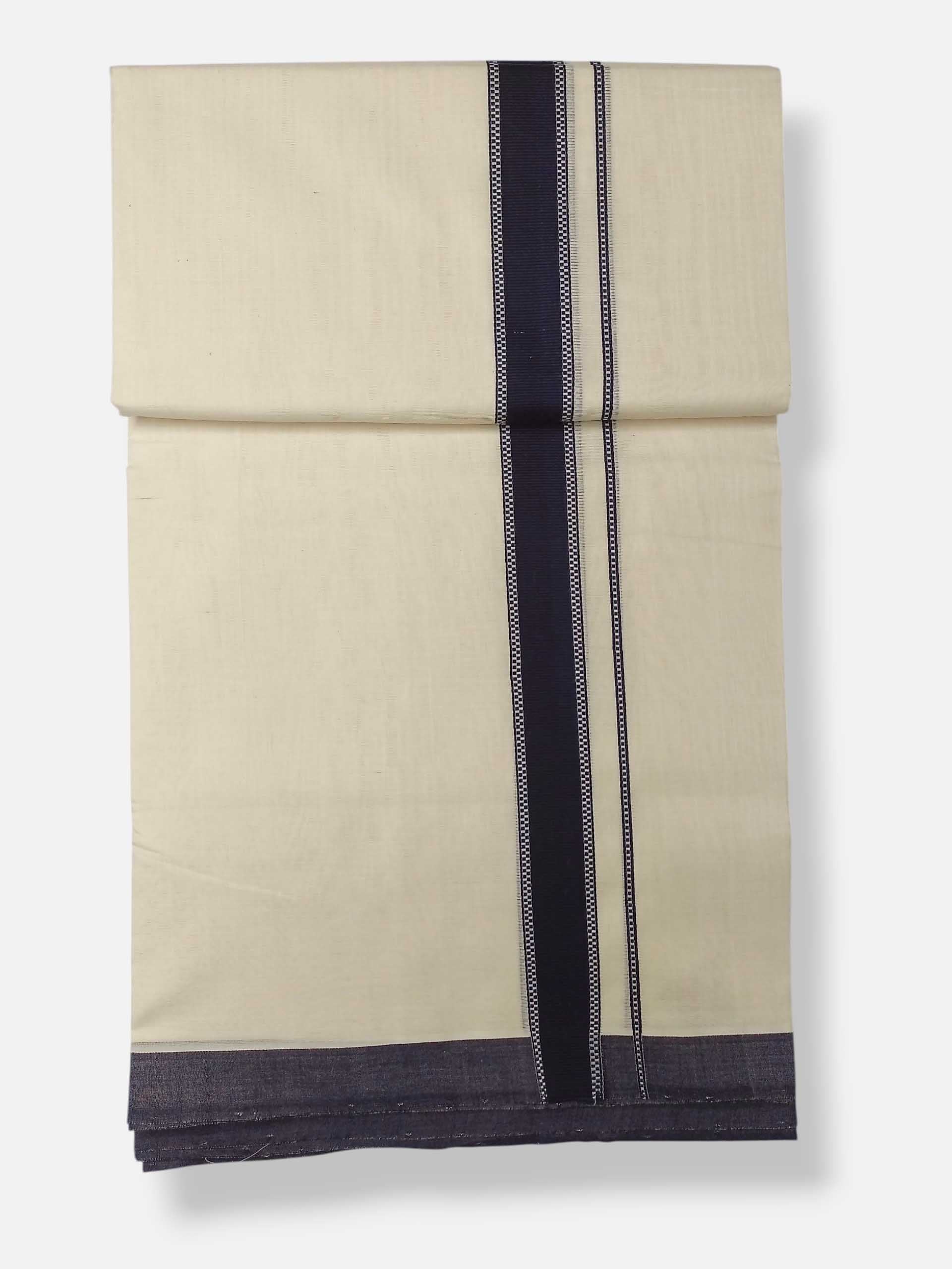 Kerala Premium Balaramapuram Handloom Dhoti/Mundu for Men