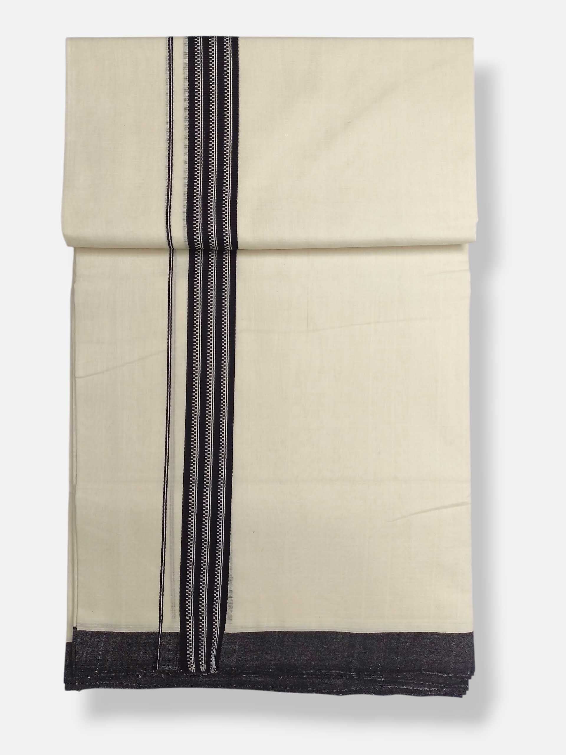 Kerala Premium Balaramapuram Handloom Dhoti/Mundu for Men