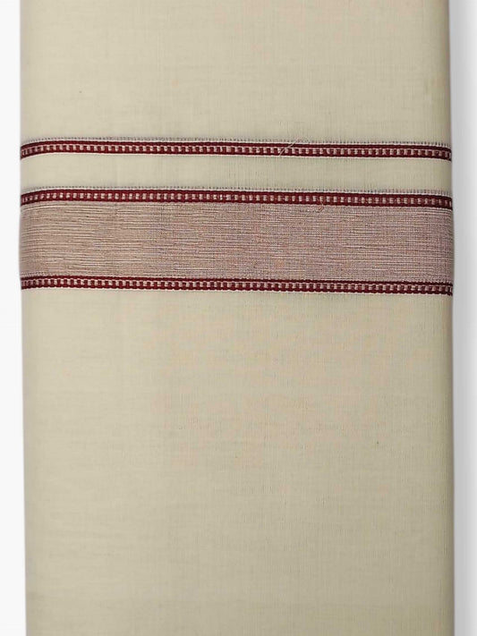Kerala Premium Balaramapuram Handloom Dhoti/Mundu for Men