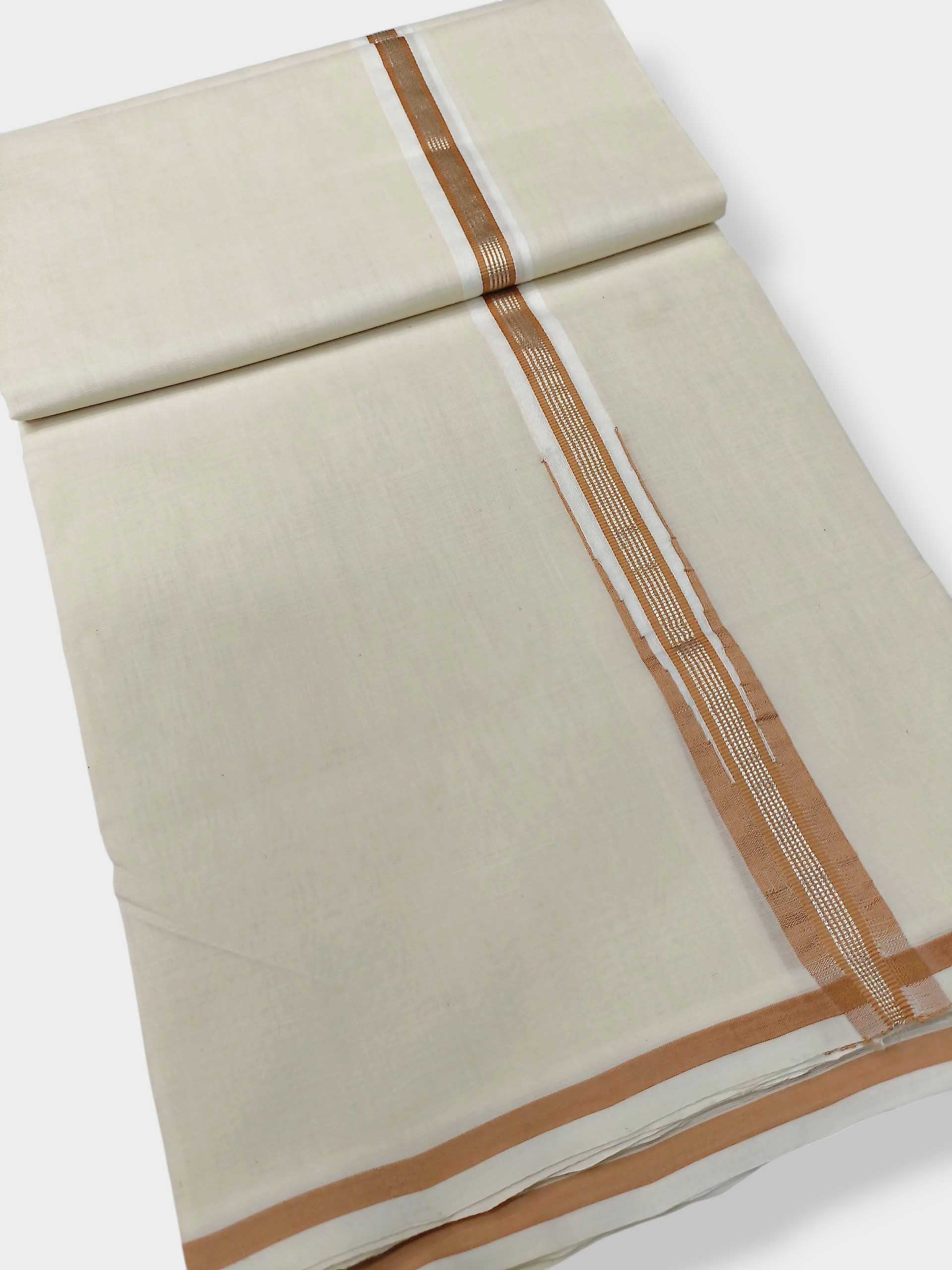 Kerala Premium Balaramapuram Handloom Dhoti/Mundu for Men