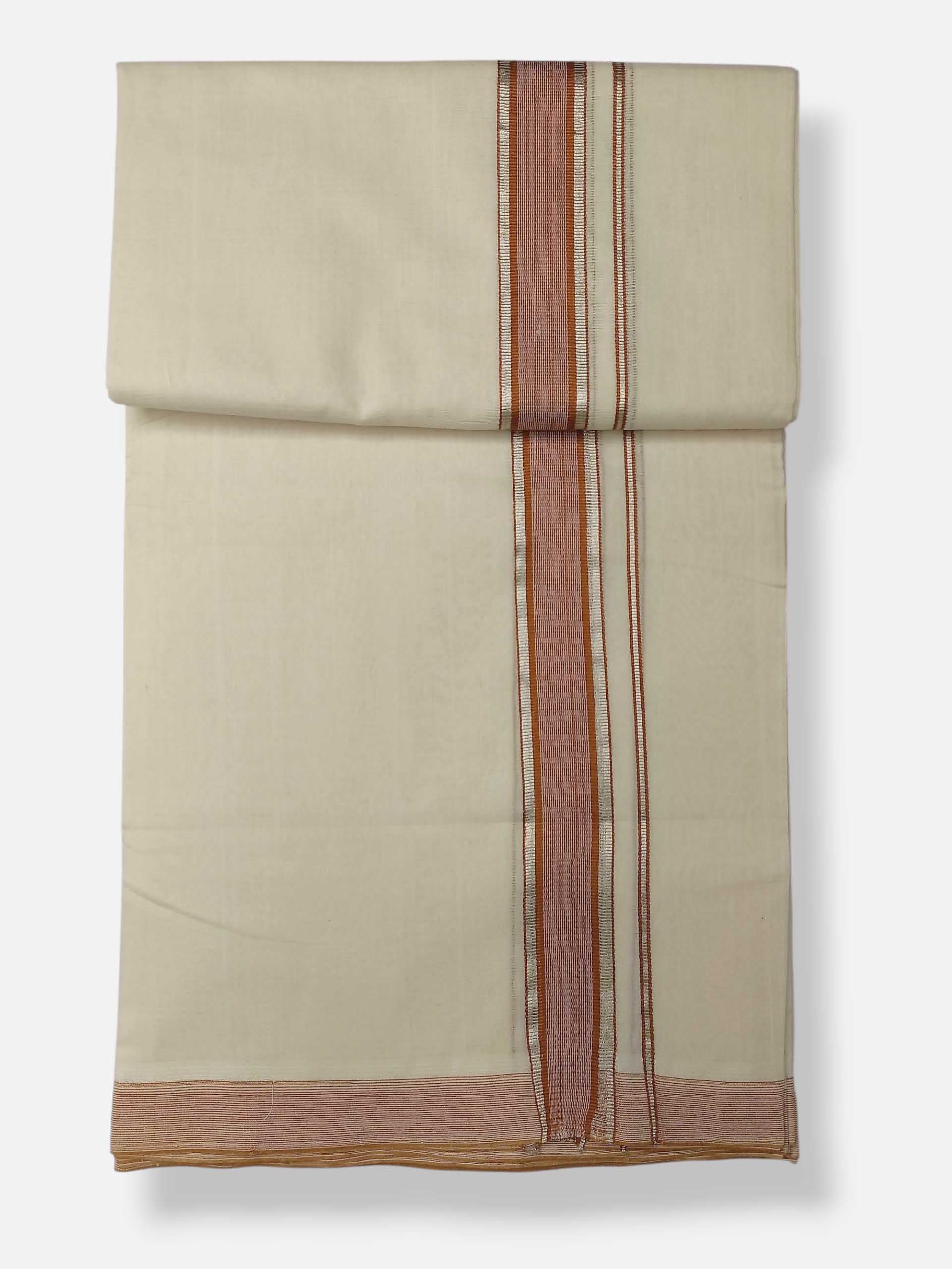 Kerala Premium Balaramapuram Handloom Dhoti/Mundu for Men