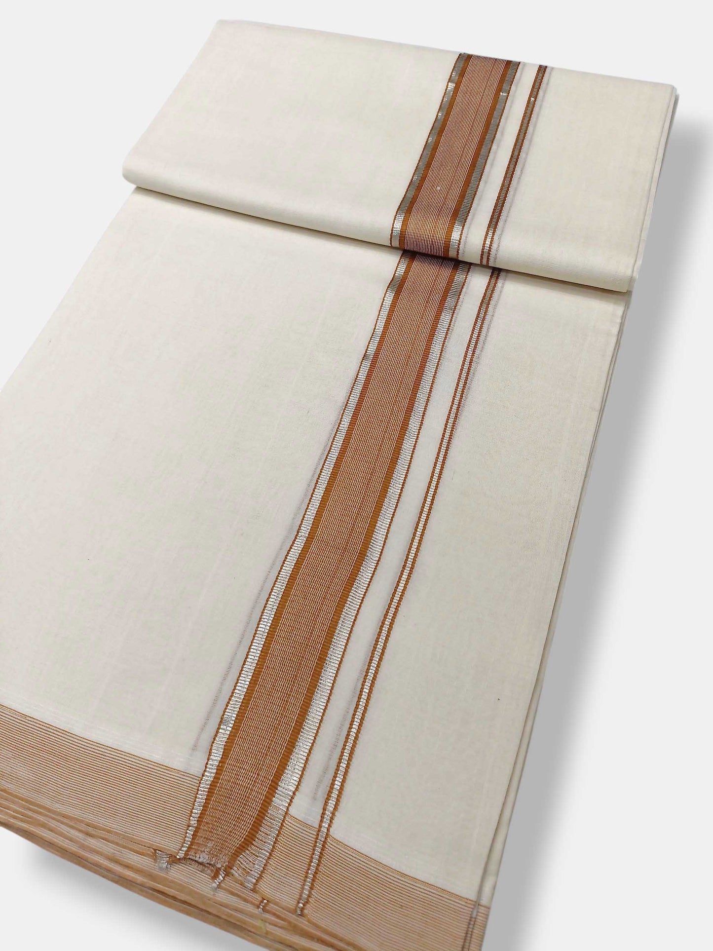Kerala Premium Balaramapuram Handloom Dhoti/Mundu for Men