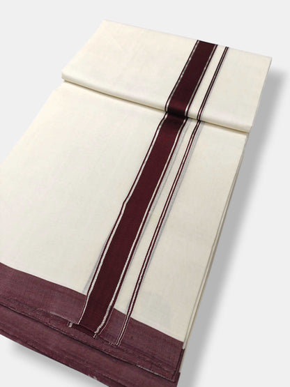 Kerala Premium Balaramapuram Handloom Dhoti/Mundu for Men