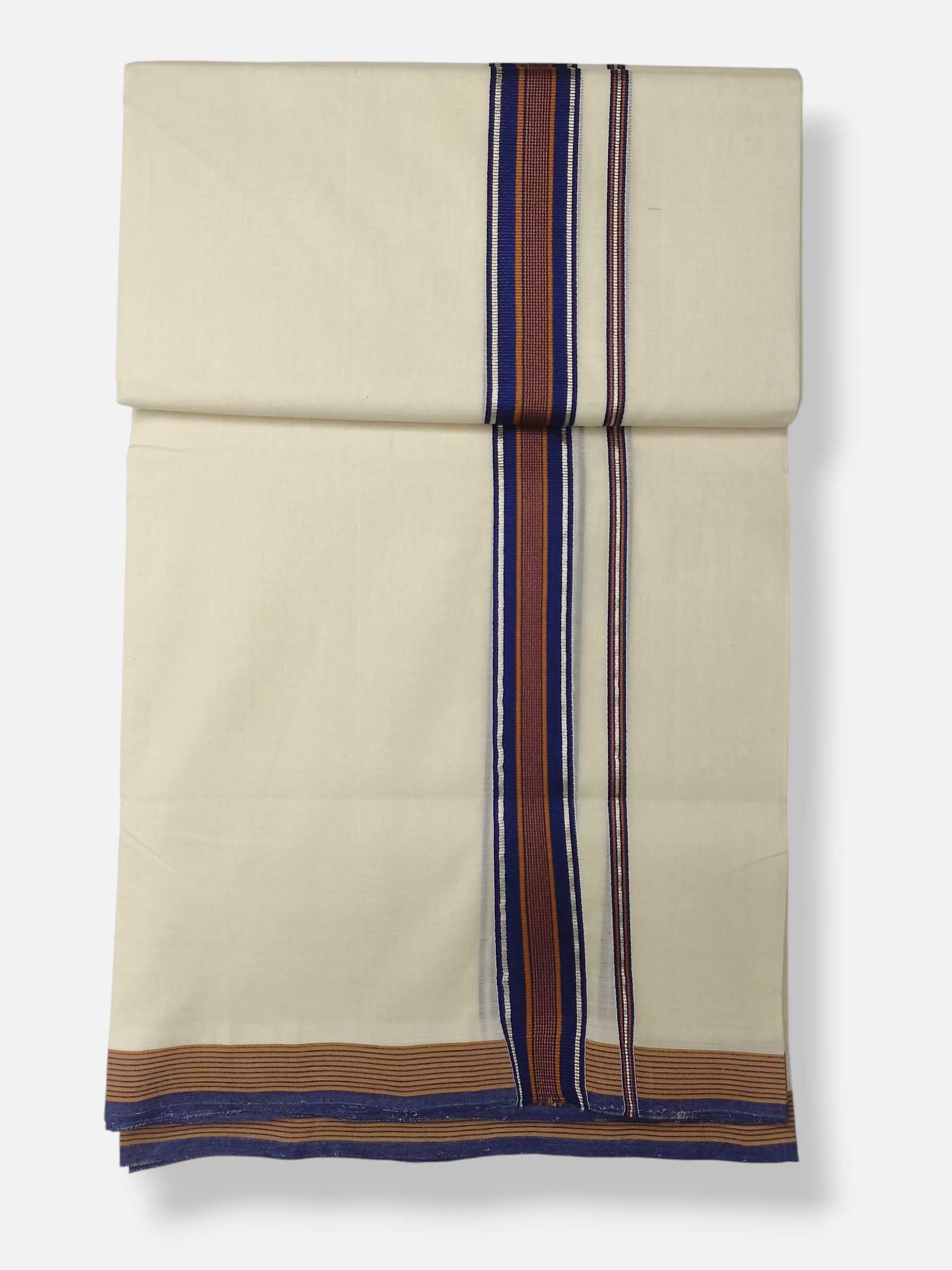 Kerala Premium Balaramapuram Handloom Dhoti/Mundu for Men