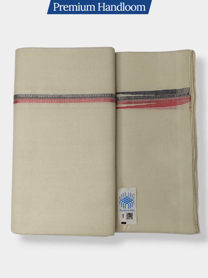 Kerala Premium Balaramapuram Handloom Dhoti/Mundu for Men