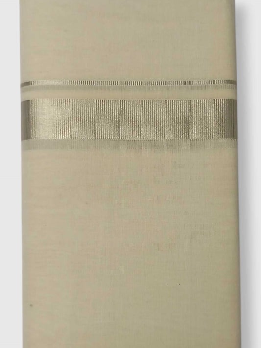 Original Balaramapuram Handloom Kasavu Mundu for Men