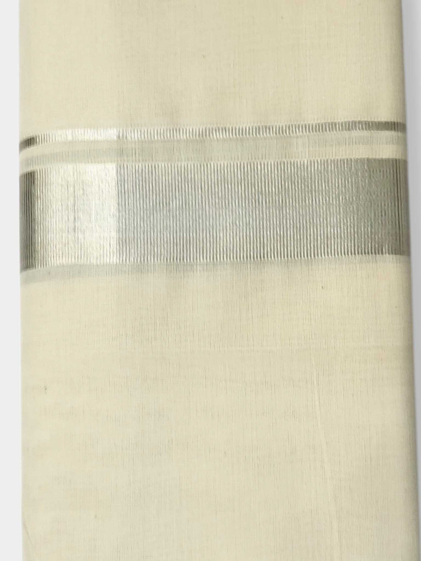 Original Balaramapuram Handloom Kasavu Mundu for Men