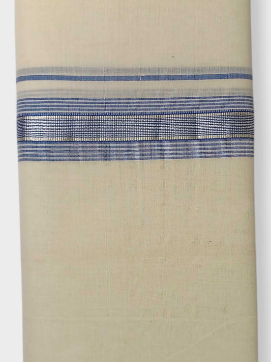 Kerala Balaramapuram Pure Cotton Handloom Mundu/Dhoti