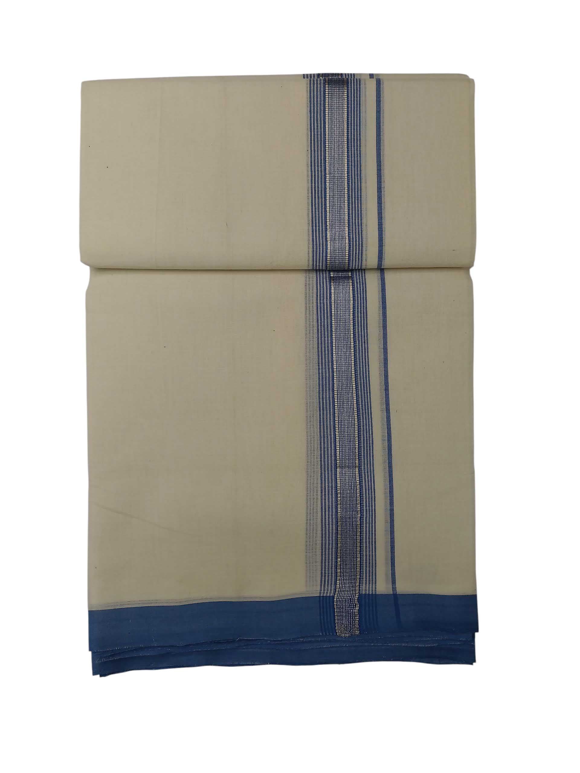 Kerala Balaramapuram Pure Cotton Handloom Mundu/Dhoti