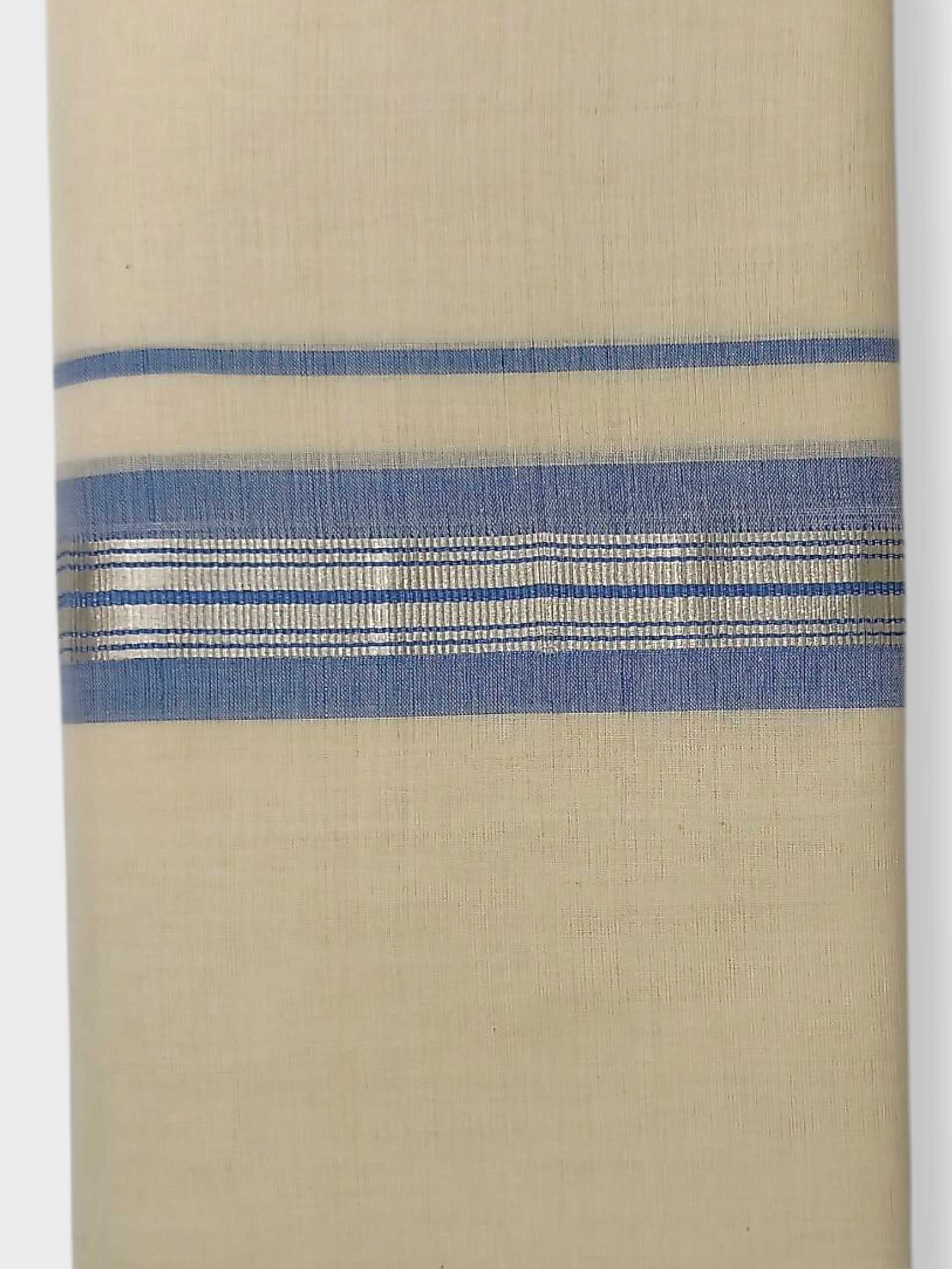 Kerala Balaramapuram Pure Cotton Handloom Mundu/Dhoti