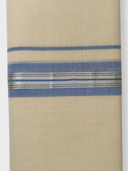Kerala Balaramapuram Pure Cotton Handloom Mundu/Dhoti