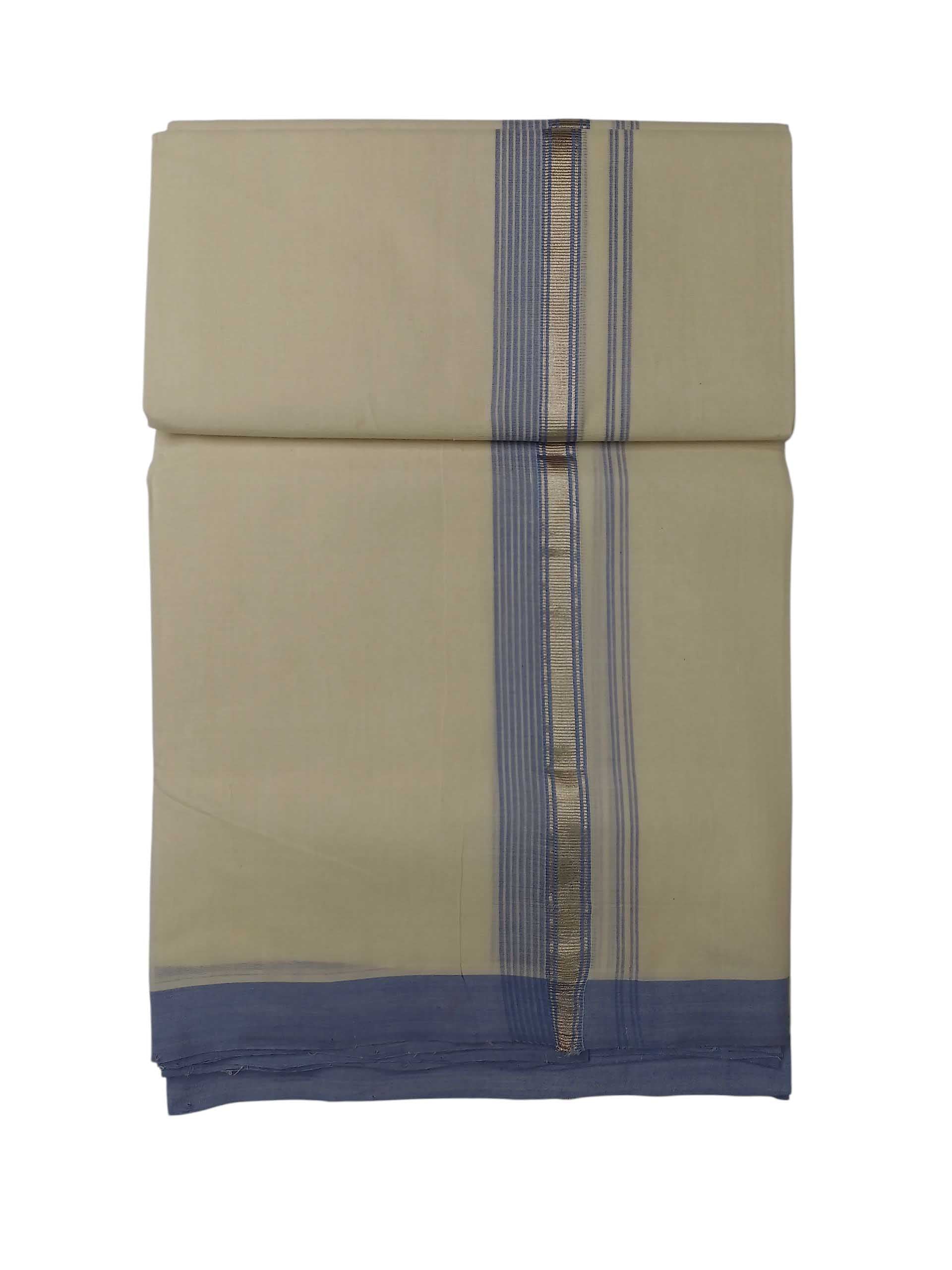 Kerala Balaramapuram Pure Cotton Handloom Mundu/Dhoti