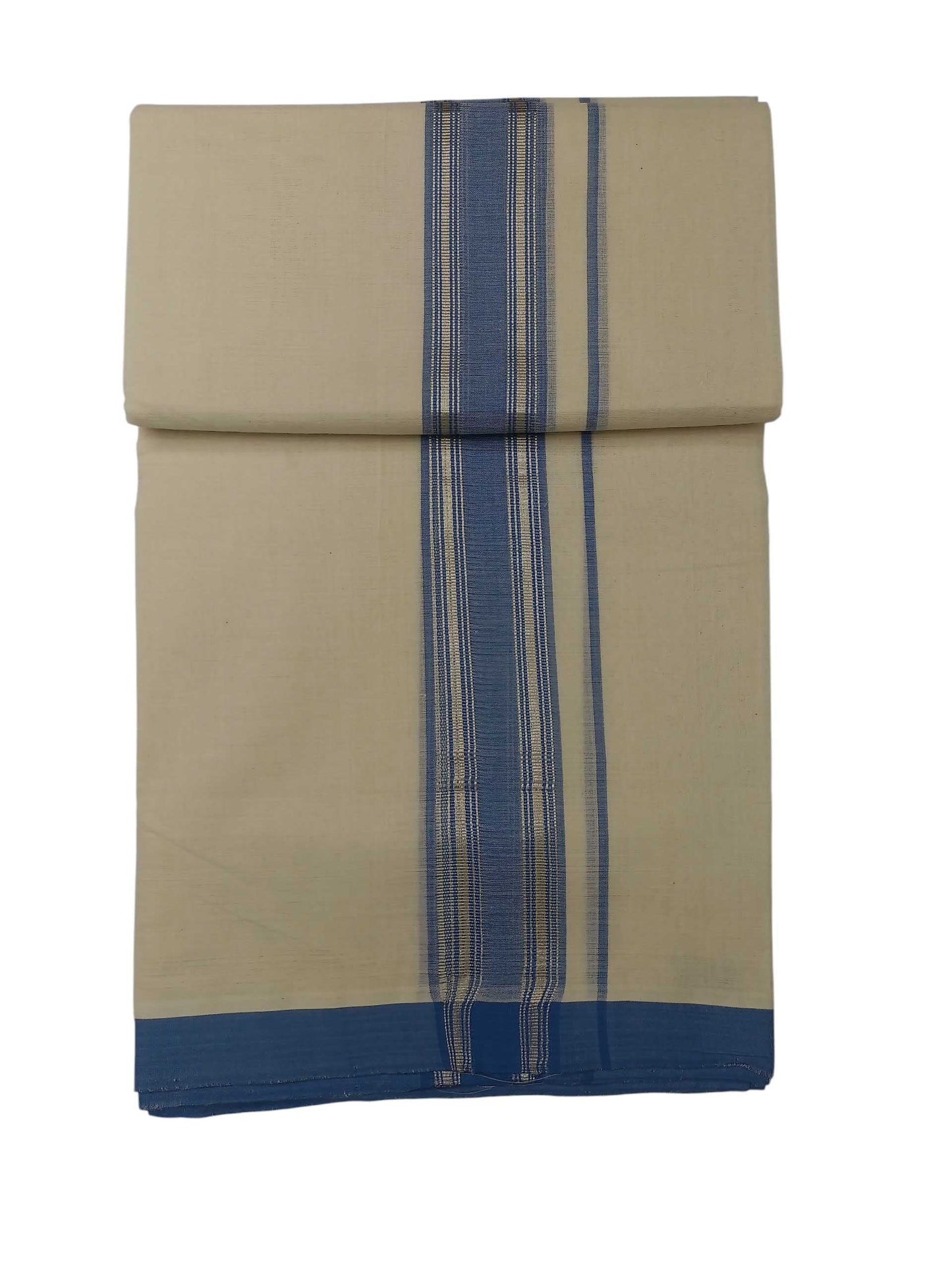 Kerala Balaramapuram Pure Cotton Handloom Mundu/Dhoti