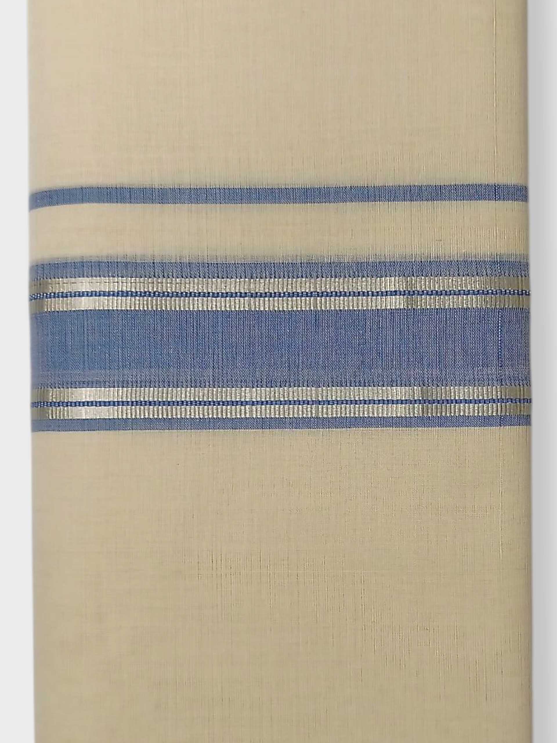 Kerala Balaramapuram Pure Cotton Handloom Mundu/Dhoti