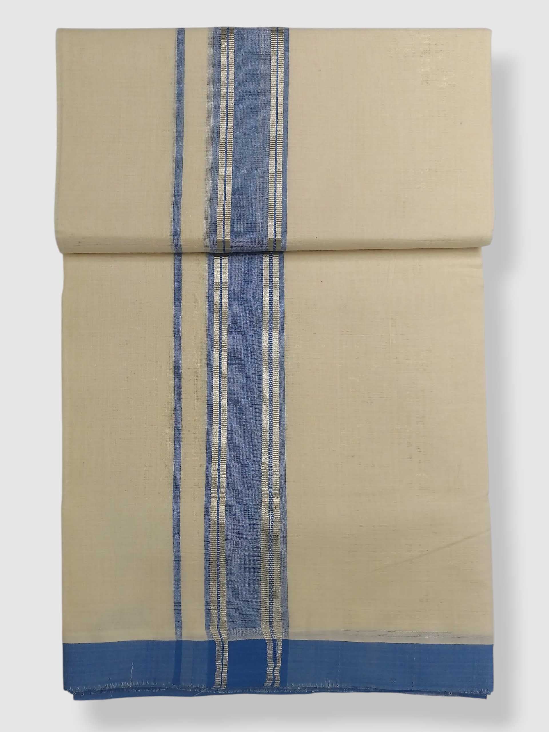 Kerala Balaramapuram Pure Cotton Handloom Mundu/Dhoti