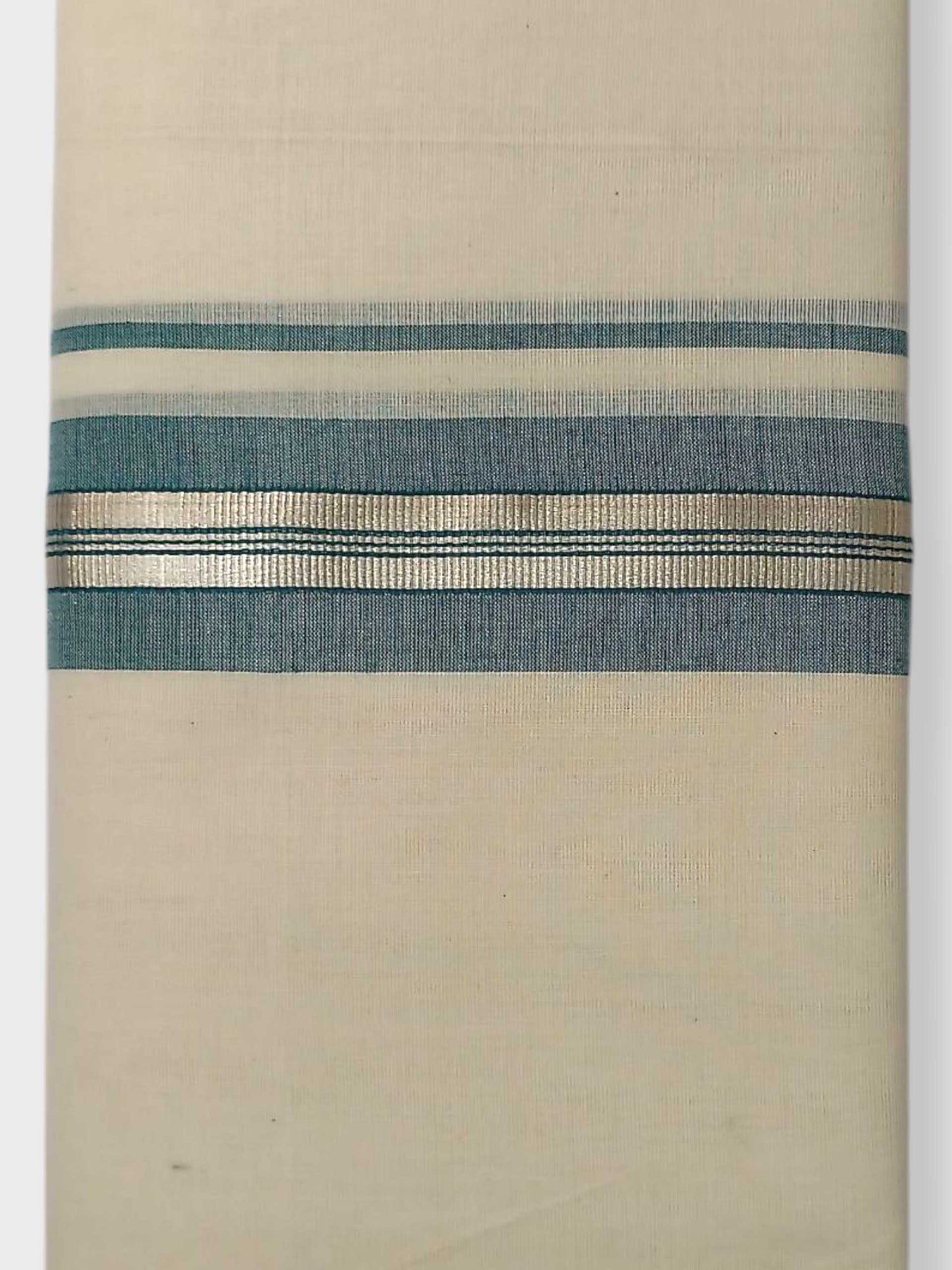 Kerala Balaramapuram Pure Cotton Handloom Mundu/Dhoti