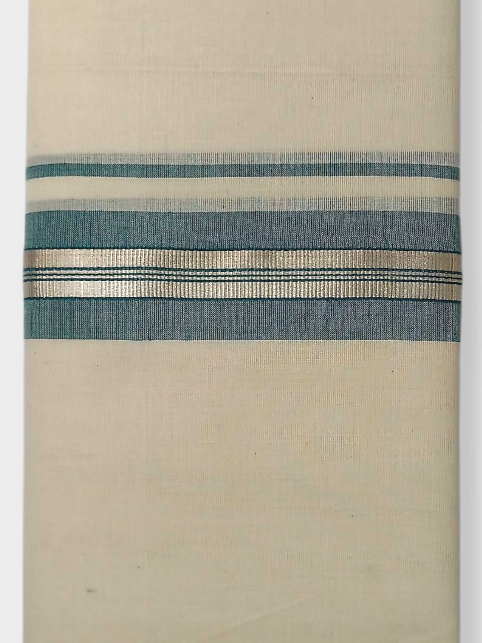 Kerala Balaramapuram Pure Cotton Handloom Mundu/Dhoti
