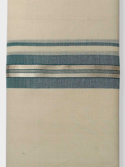 Kerala Balaramapuram Pure Cotton Handloom Mundu/Dhoti