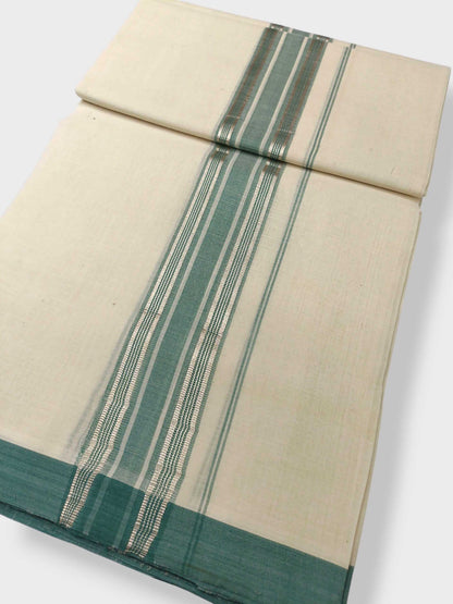 Kerala Balaramapuram Pure Cotton Handloom Mundu/Dhoti