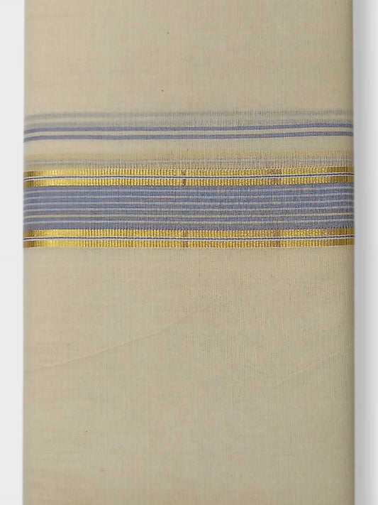 Kerala Balaramapuram Pure Cotton Handloom Mundu/Dhoti