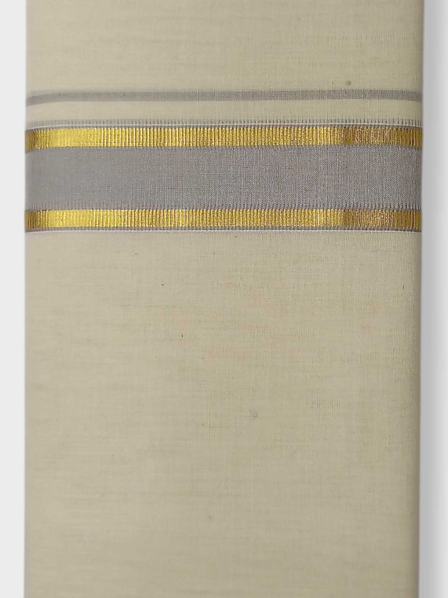 Kerala Balaramapuram Pure Cotton Handloom Mundu/Dhoti