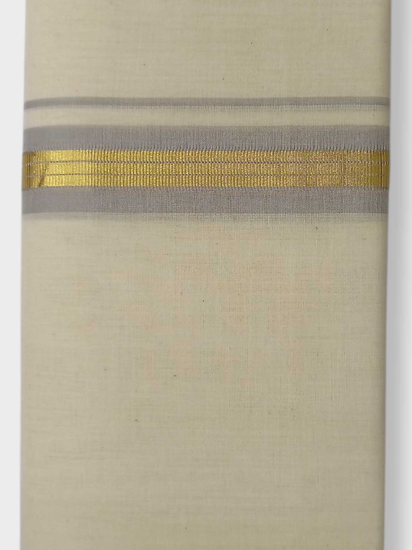 Kerala Balaramapuram Pure Cotton Handloom Mundu/Dhoti