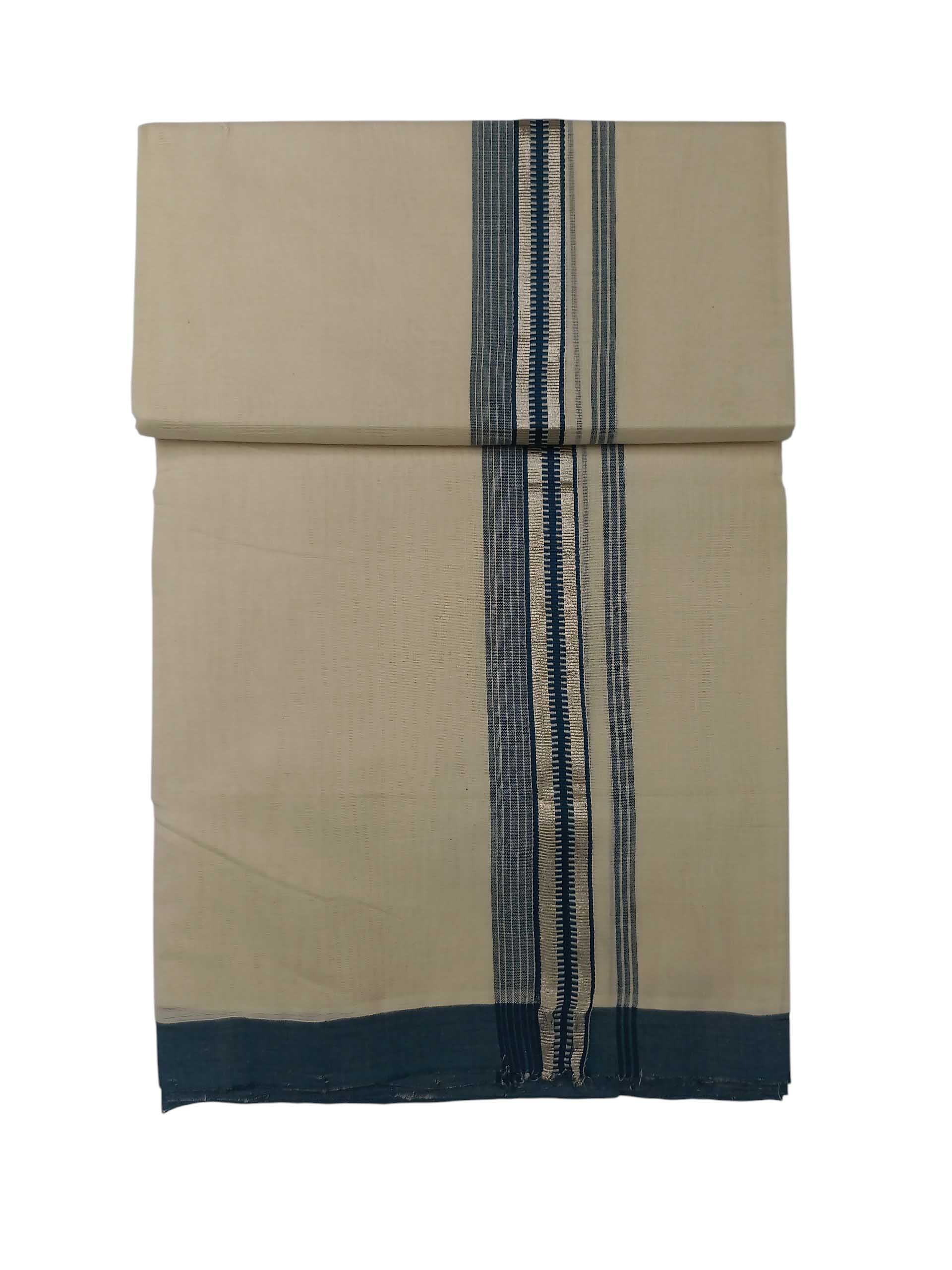 Kerala Balaramapuram Pure Cotton Handloom Mundu/Dhoti