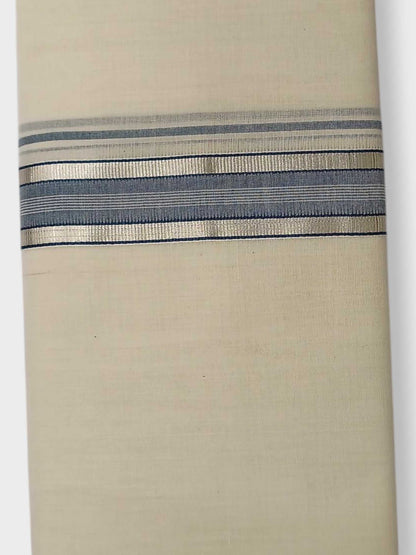 Kerala Balaramapuram Pure Cotton Handloom Mundu/Dhoti