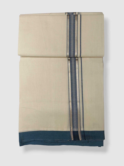 Kerala Balaramapuram Pure Cotton Handloom Mundu/Dhoti