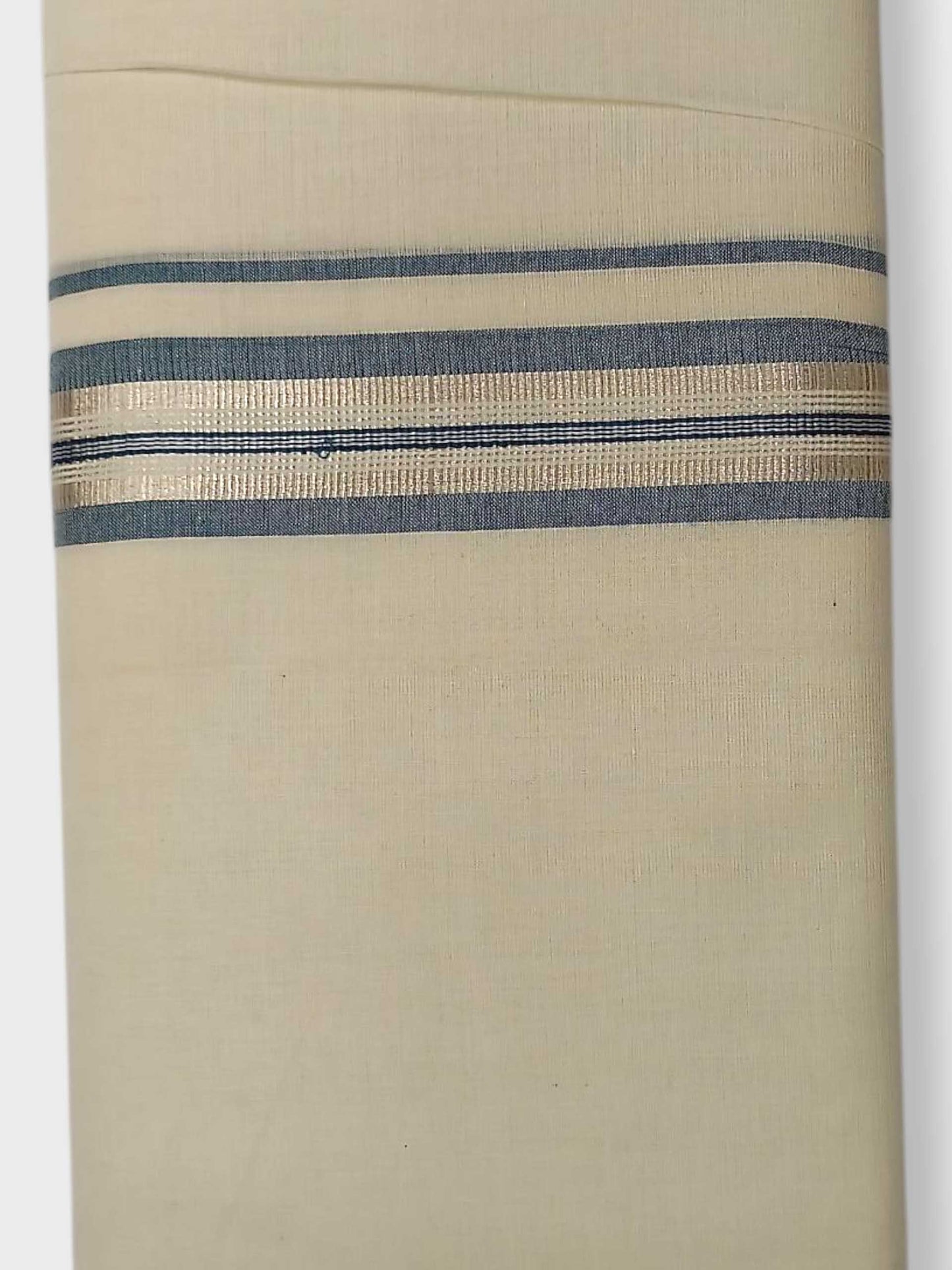 Kerala Balaramapuram Pure Cotton Handloom Mundu/Dhoti